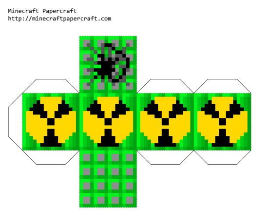 Фигурки из бумаги в Minecrafte (схемы) Основной альбом - Фотография 5 из 80 ВКон