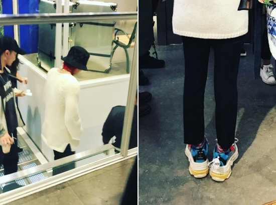 g dragon balenciaga shoes