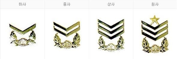 군대 계급도 / 계급장 순서정리 : 네이버 블로그